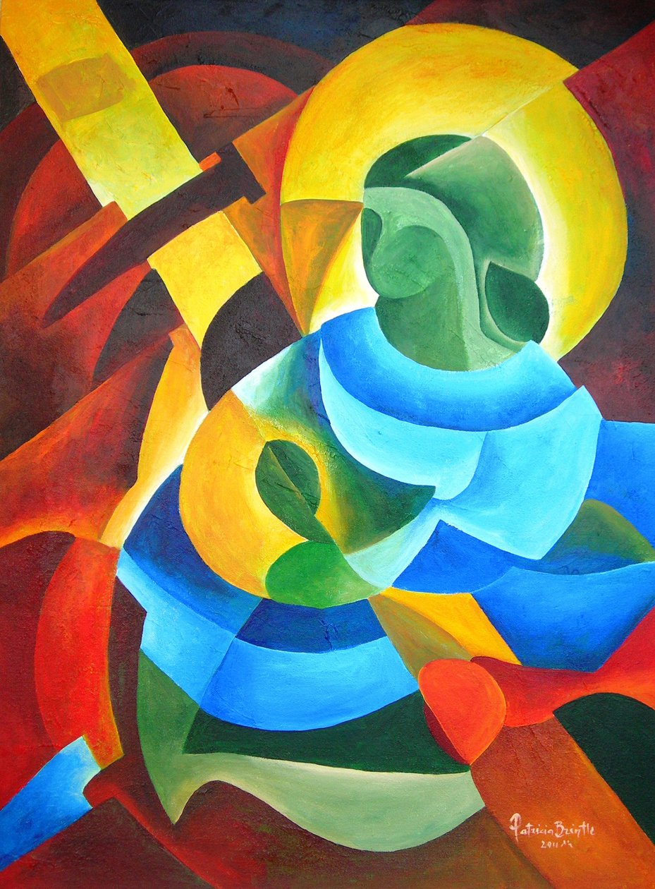 Madona e o Menino da Cruz, 2011 de Patricia Brintle