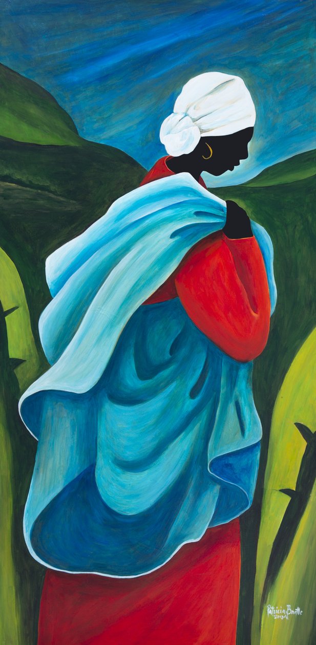 Para o Banana Field, 2013 (acrílico sobre masonite) de Patricia Brintle