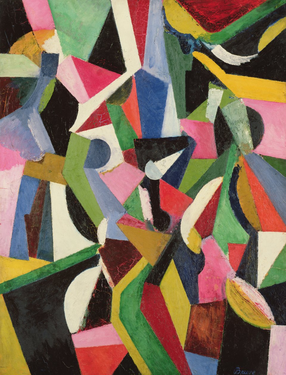 Composição I, 1916 de Patrick Henry Bruce