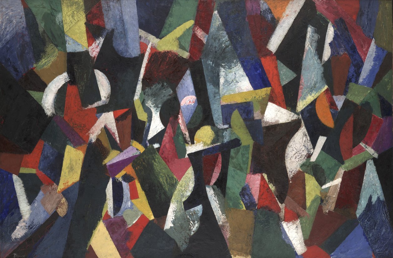 Composição IV, 1916 de Patrick Henry Bruce