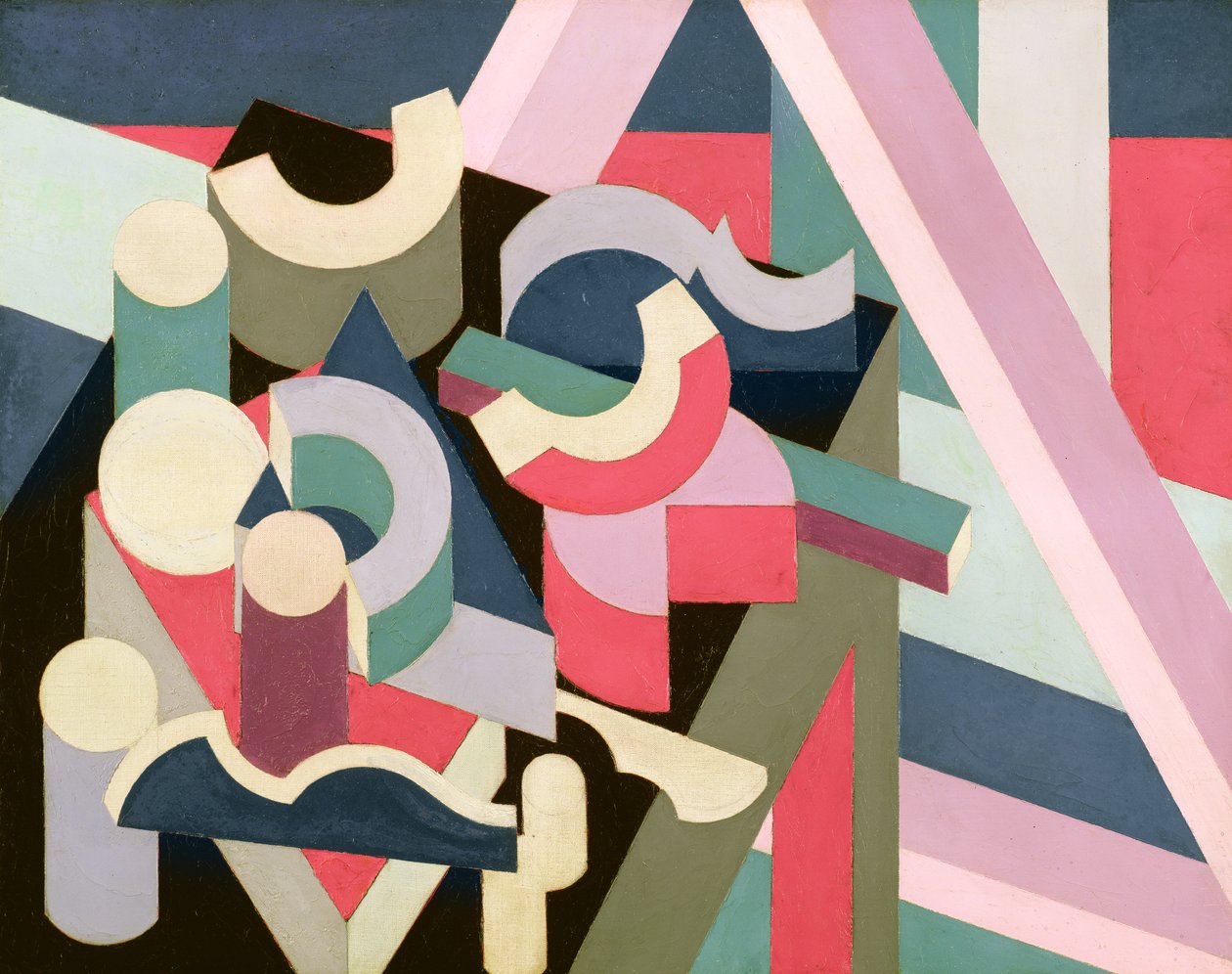 Composição do cubo  1, 1925-26 de Patrick Henry Bruce