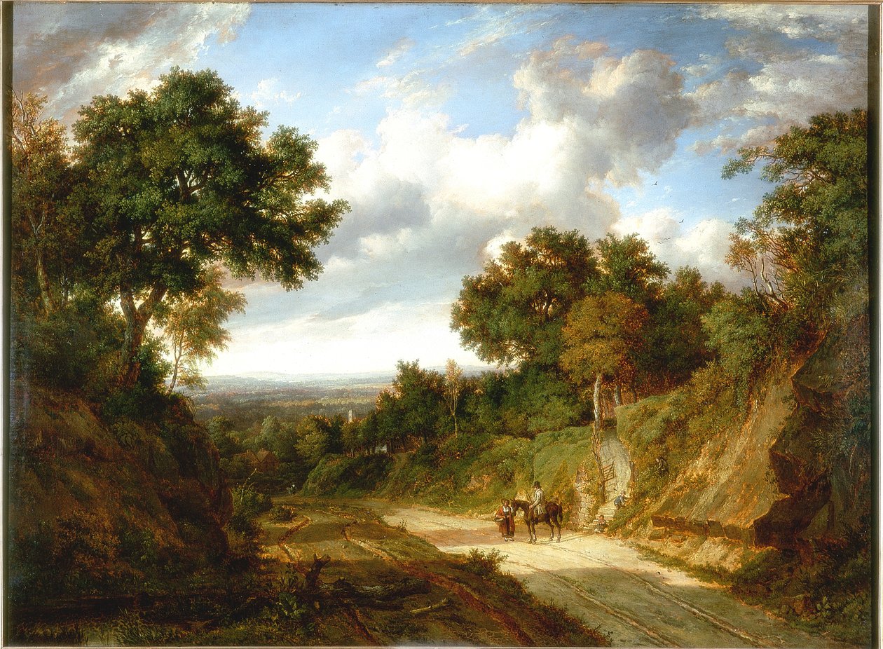 Paisagem com figuras de Patrick Nasmyth