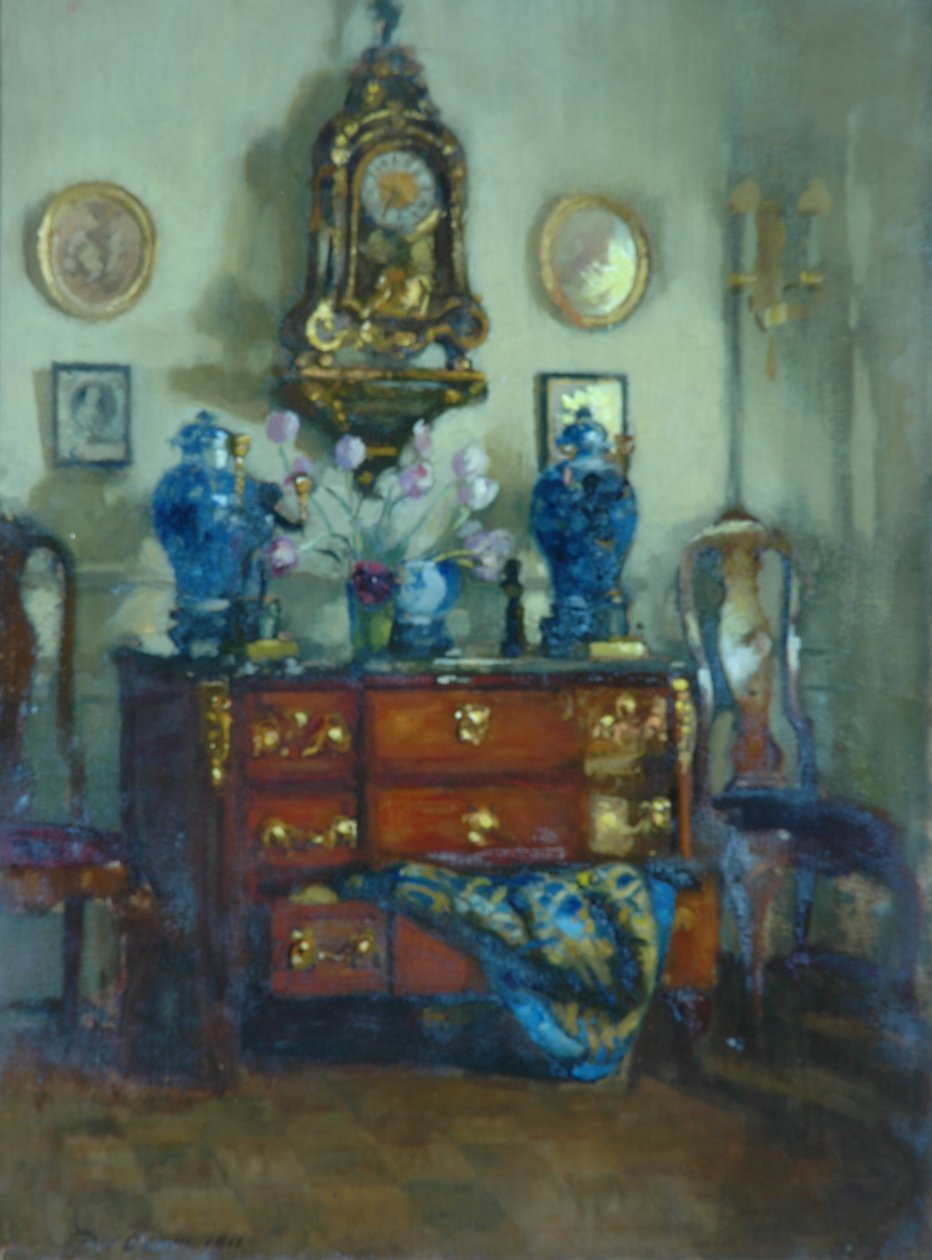 Azul e dourado, 1911 de Patrick William Adams