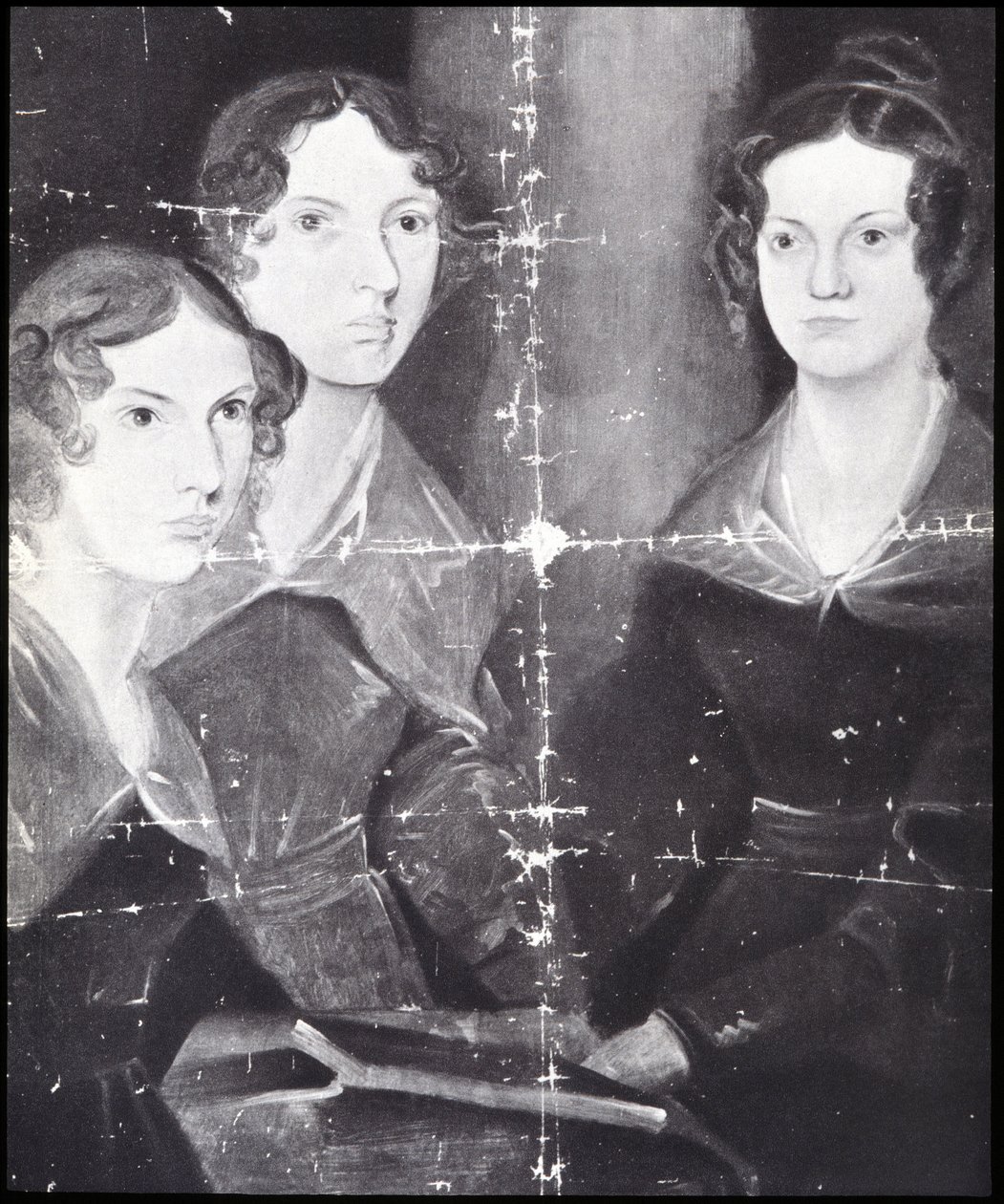 As irmãs Brontë de Patrick Branwell (after) Bronte