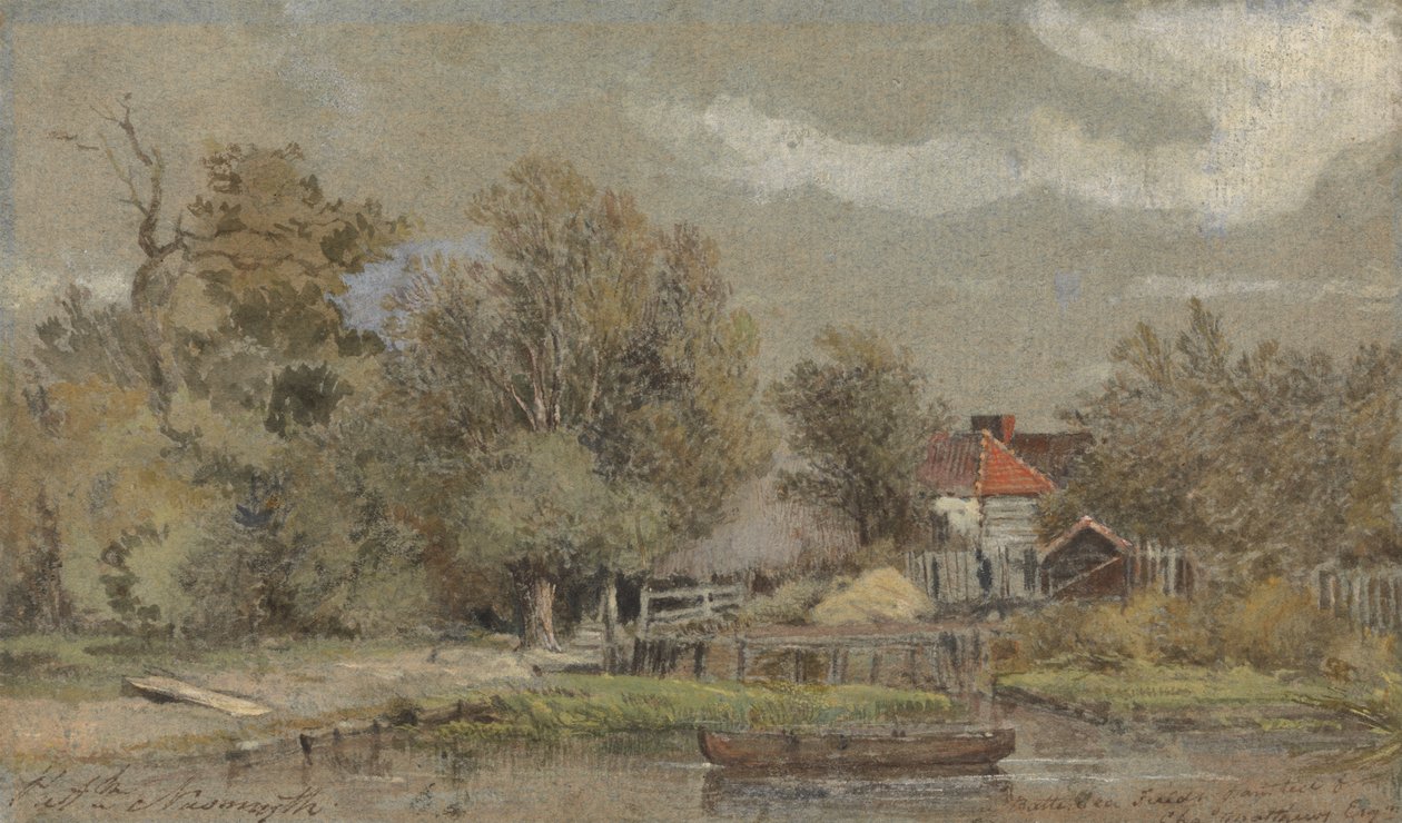Campos de Battersea, Pintado para Charles Matthews, Esq. de Patrick Nasmyth