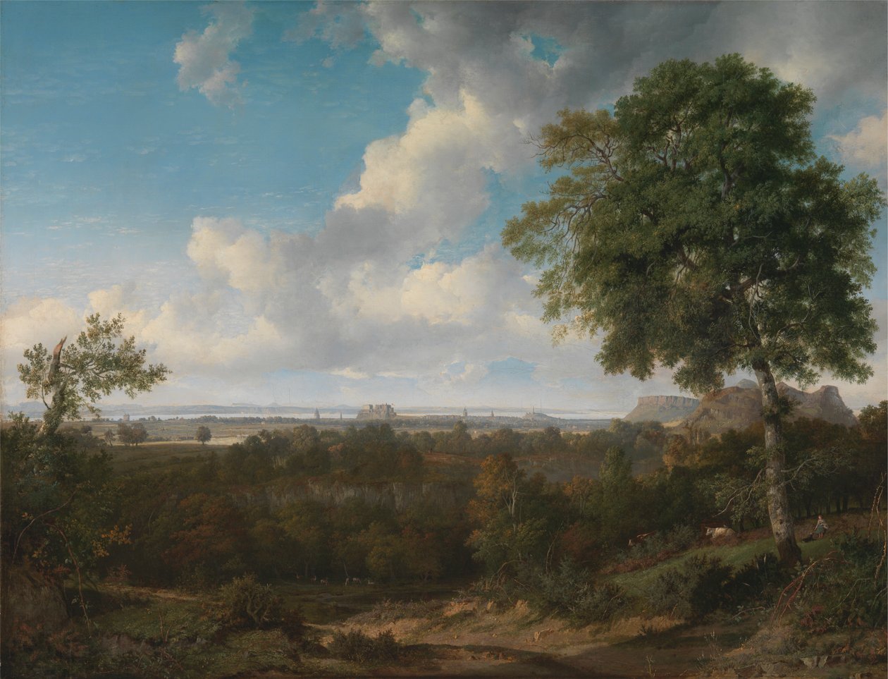 Edimburgo do Braids de Patrick Nasmyth