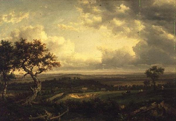 Perto da casa do Sr. Blackwell em Harrow Weald. de Patrick Nasmyth