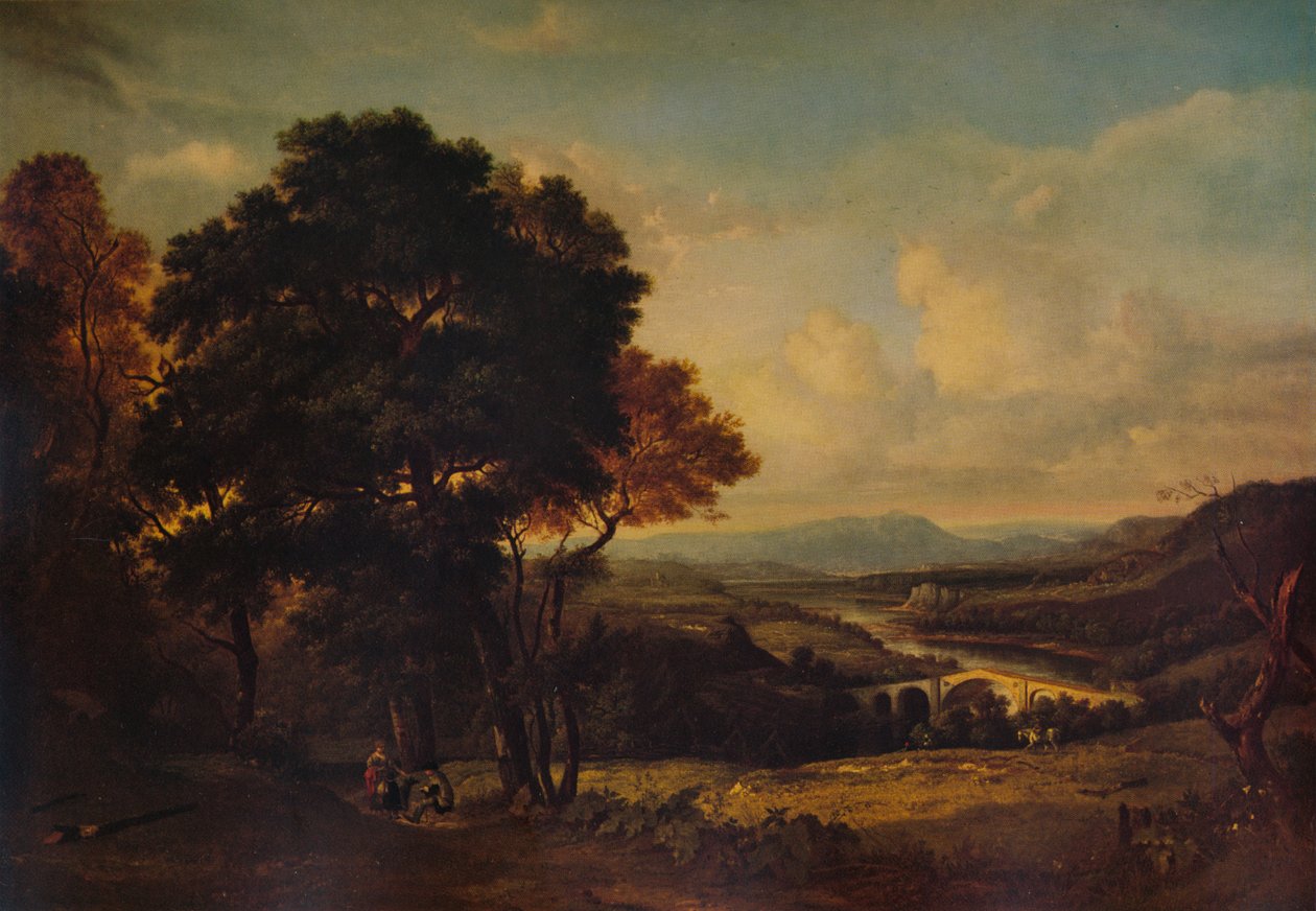 O vale do tweed, c1803 de Patrick Nasmyth