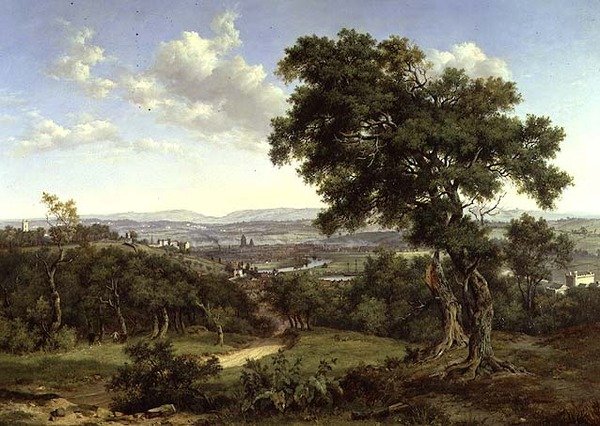 Vista de Bristol de Patrick Nasmyth