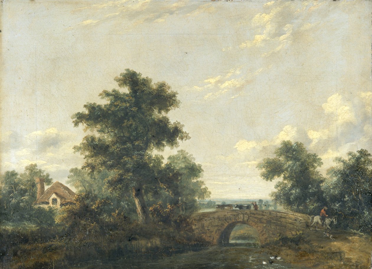 Paisagem com ponte de Patrick Naysmith