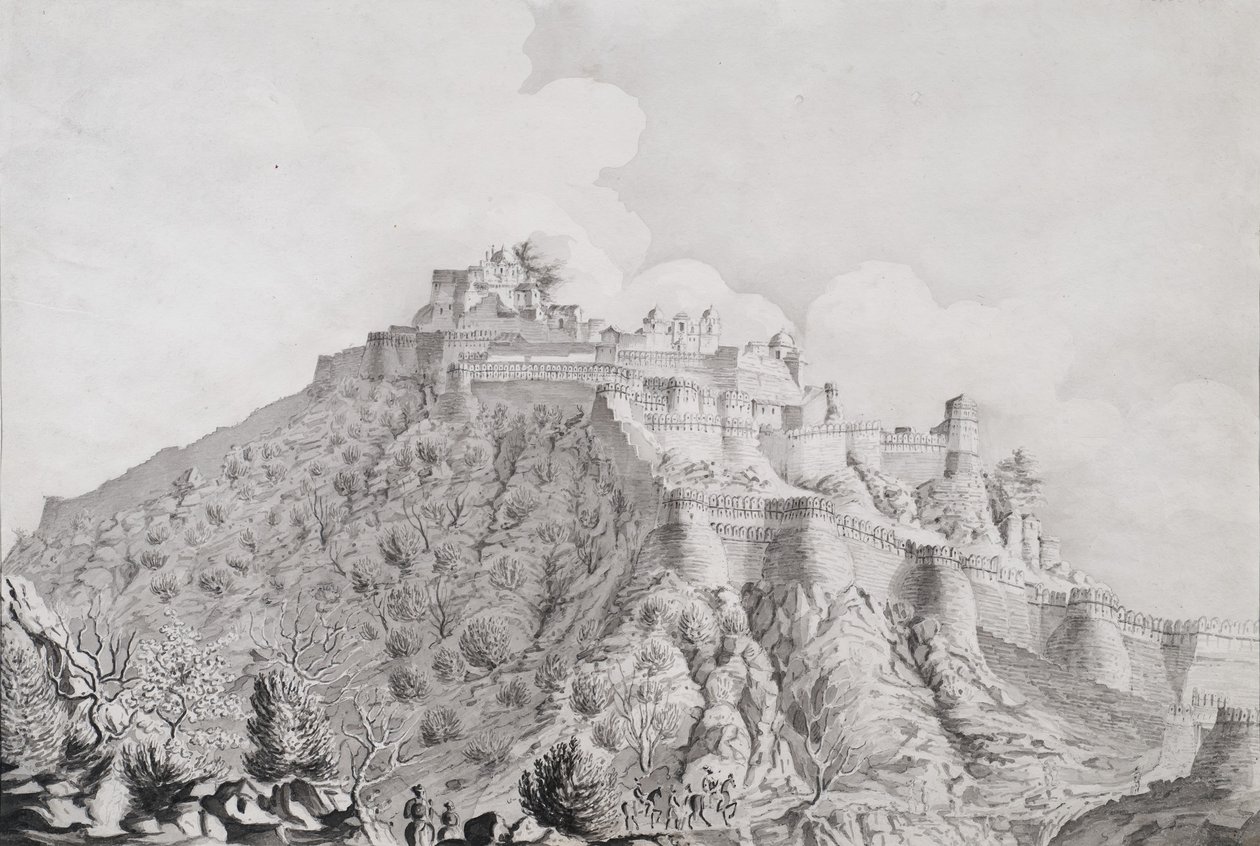 Cidadela da colina fortaleza de Komulmer de Patrick Waugh