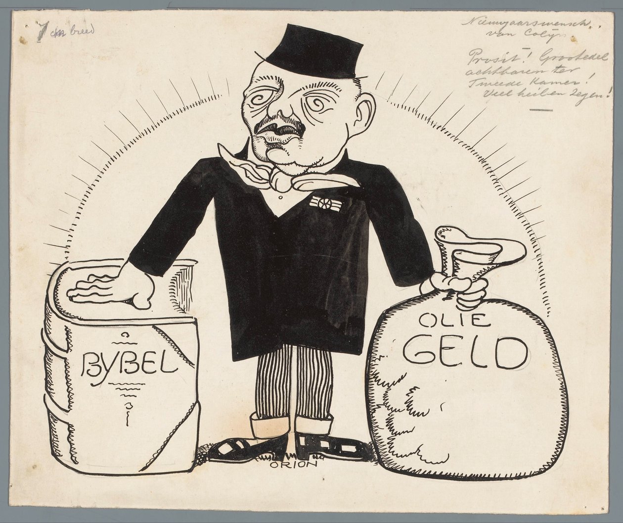 Desejo de Ano Novo de Colijn Desejo de Ano Novo de Colijn (título no objeto) de Patricq Kroon (signed by artist)