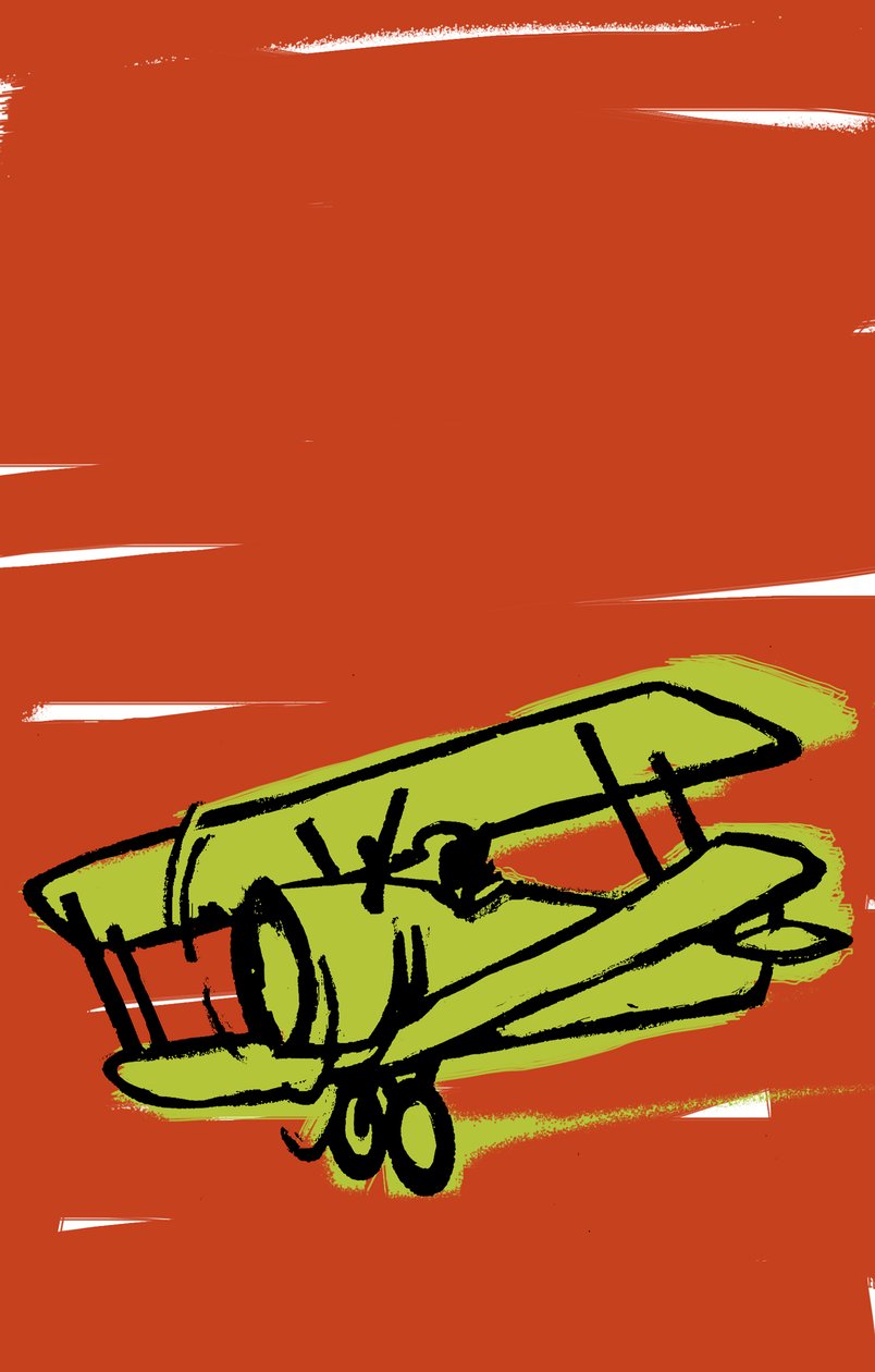Avião, 2021 (Digital) de Patrizia La Porta