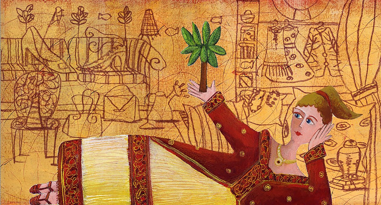Athena, 2021 (Acrílico digital) de Patrizia La Porta