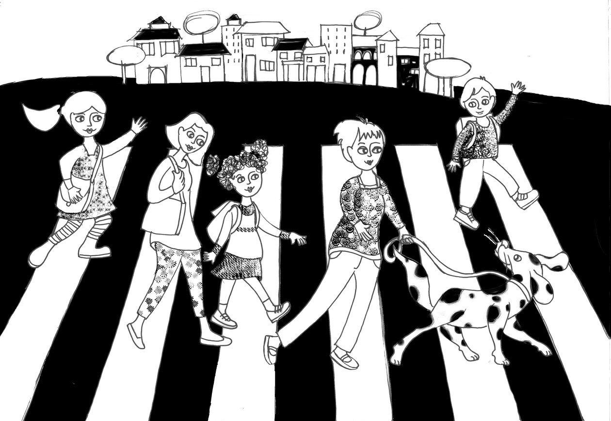 Cidade, 2020 (Tinta sobre papel) de Patrizia La Porta