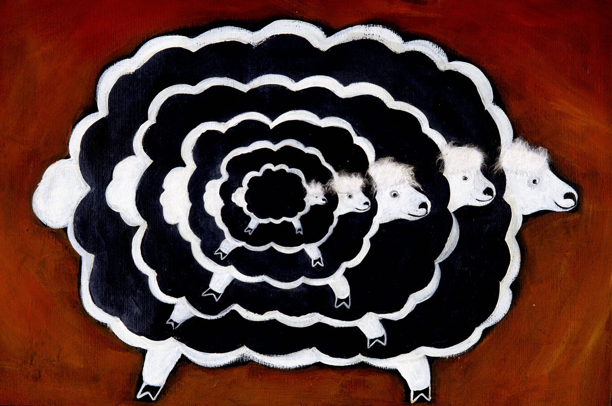 Clonagem: Abyme de uma ovelha. de Patrizia La Porta