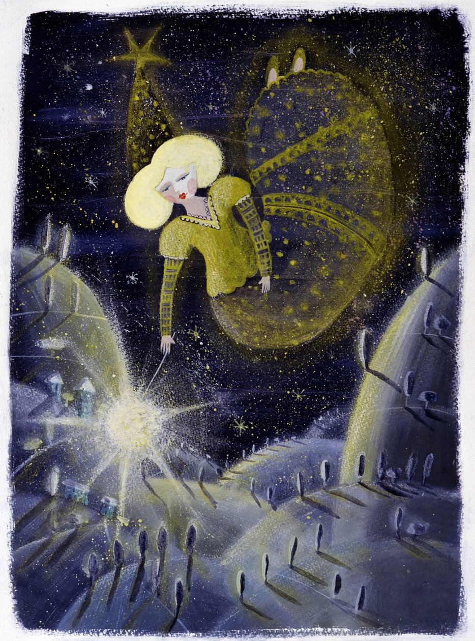 Fada - ilustração de Patrizia La Porta de Patrizia La Porta