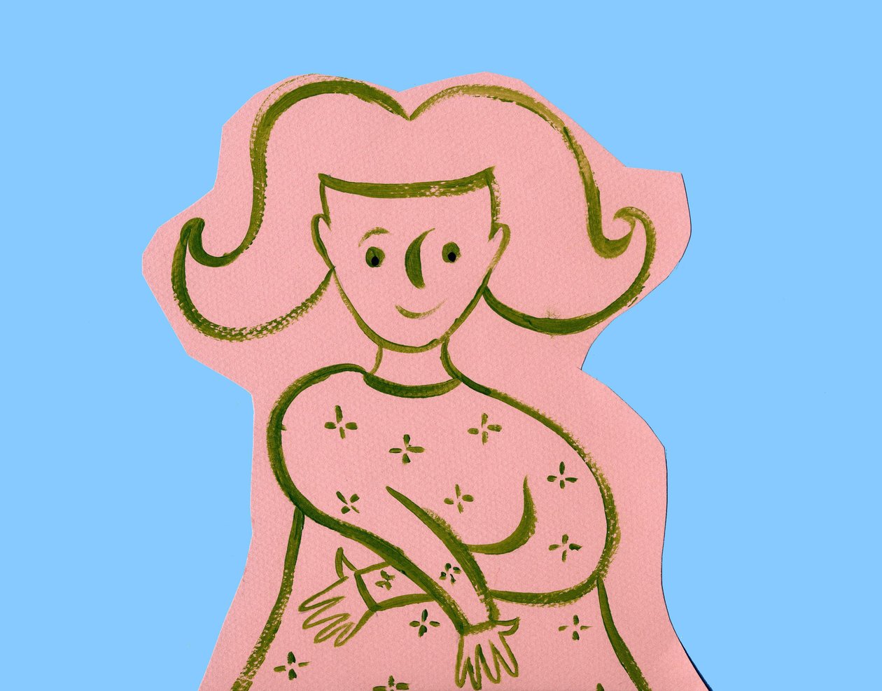Horóscopo: o signo de virgem. Ilustração de P. La Porta. de Patrizia La Porta