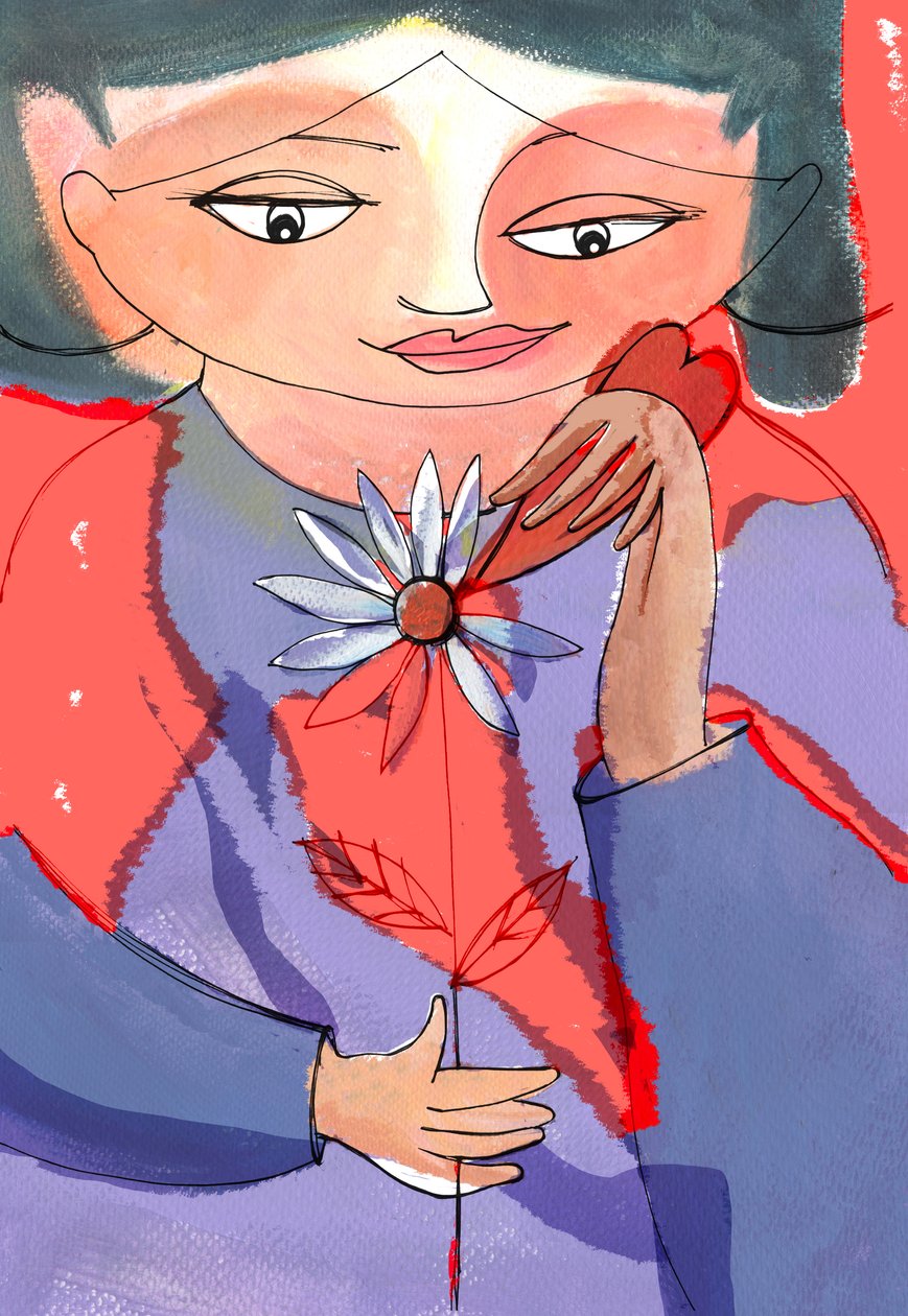 Amor, 2025 (Acrílico; digital) de Patrizia La Porta