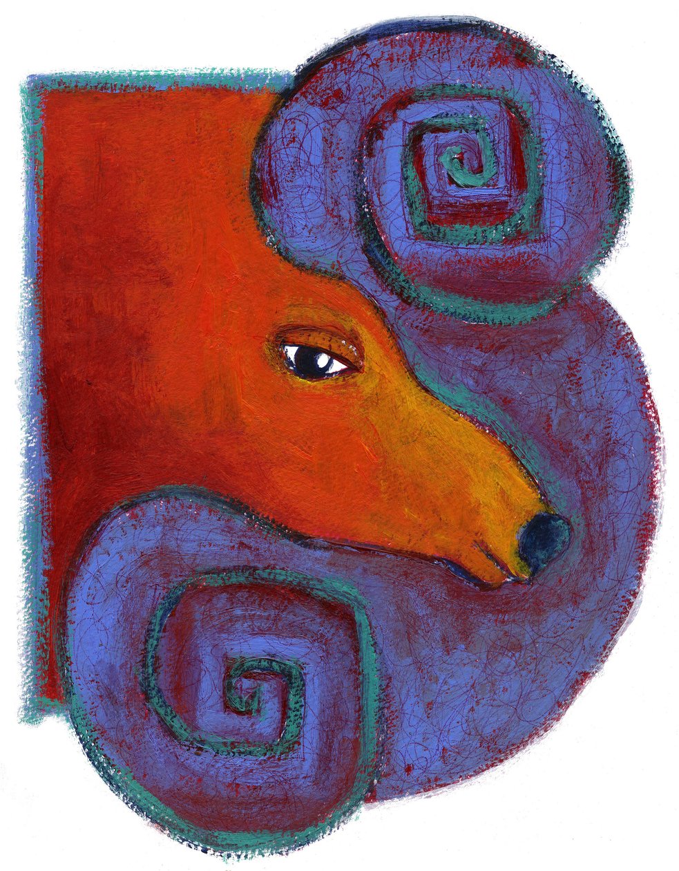 Representação do signo zodiacal de Carneiro 2014 de Patrizia La Porta