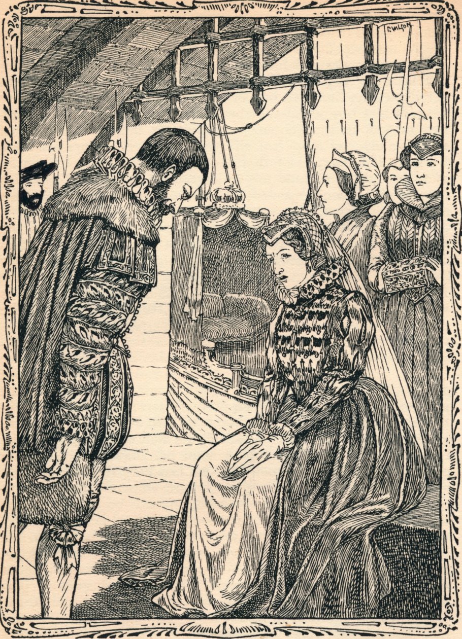 Elizabeth no portão dos traidores, 1902 de Patten Wilson