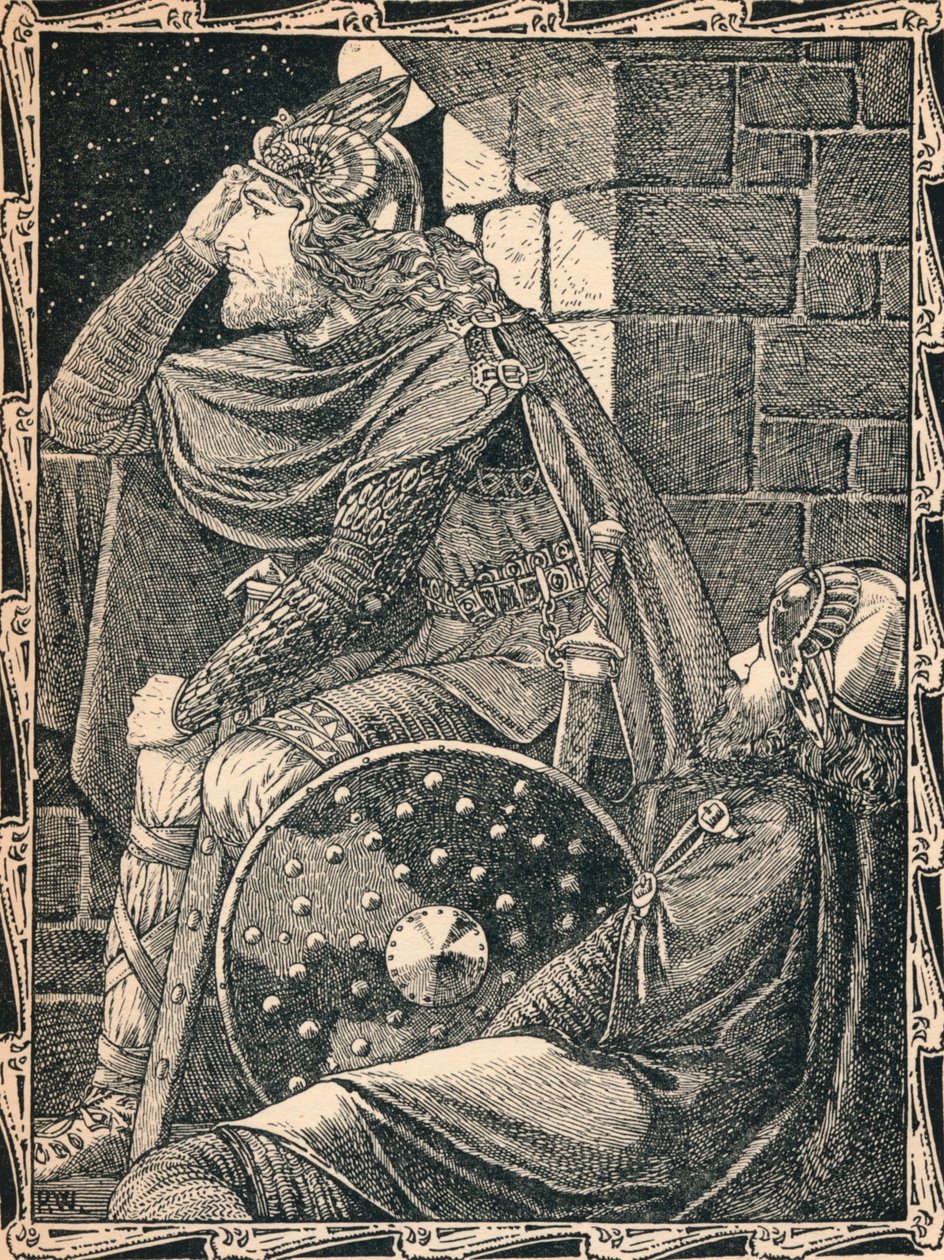 Por trás da vigília de Ely, 1902 de Patten Wilson