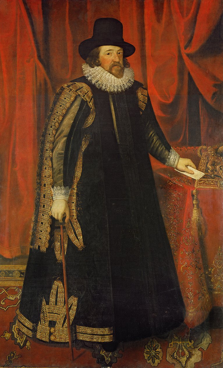 Sir Francis Bacon (1561-1626) Visconde de St. Albans de Paul van Somer