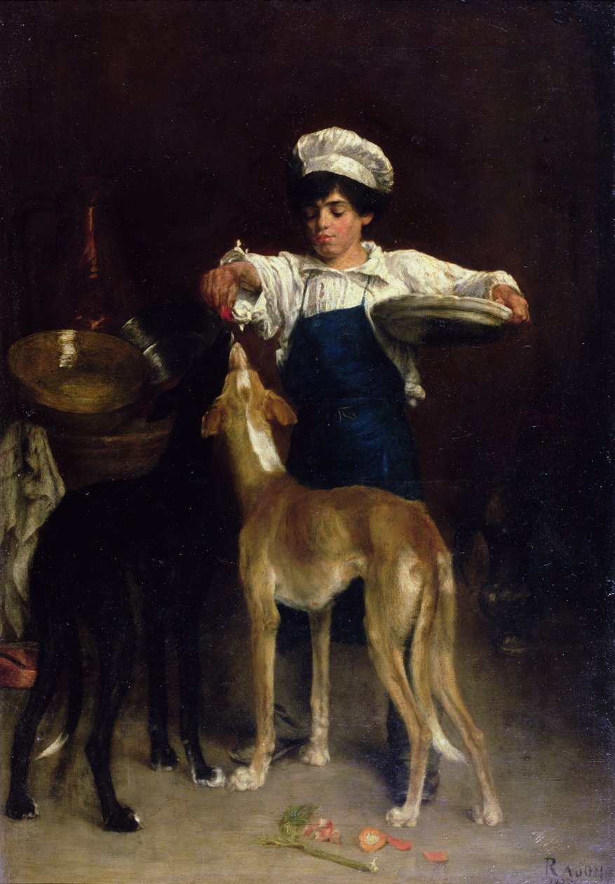 O menino da despensa de Paul Adolphe Rajon