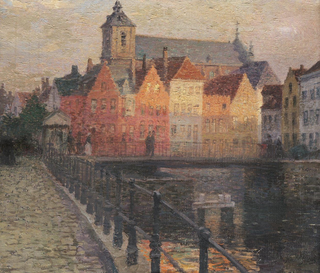 Quai de la Straw, Bruges de Paul Albert Steck