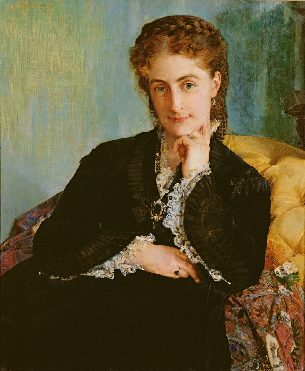 Madame Louis Cézard, 1871 de Paul Baudry