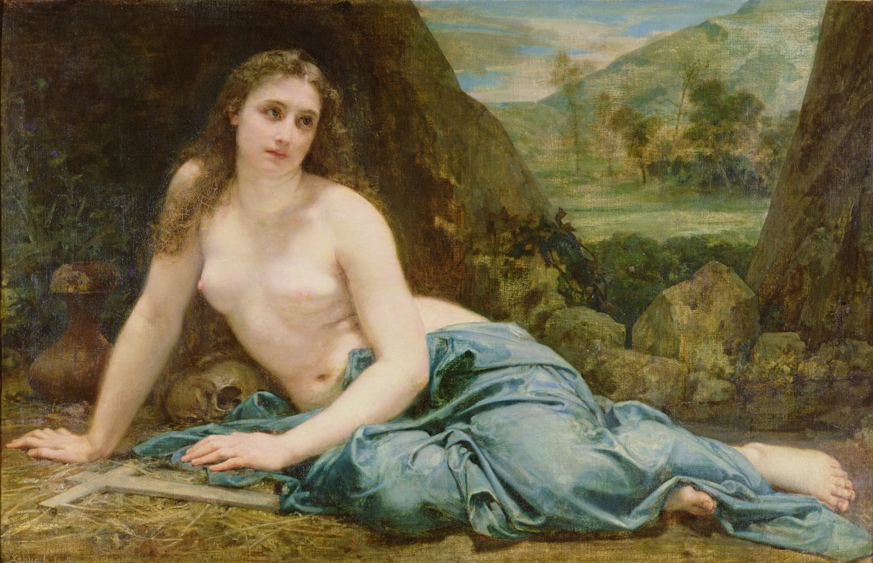A Madalena Penitente, 1858 de Paul Baudry