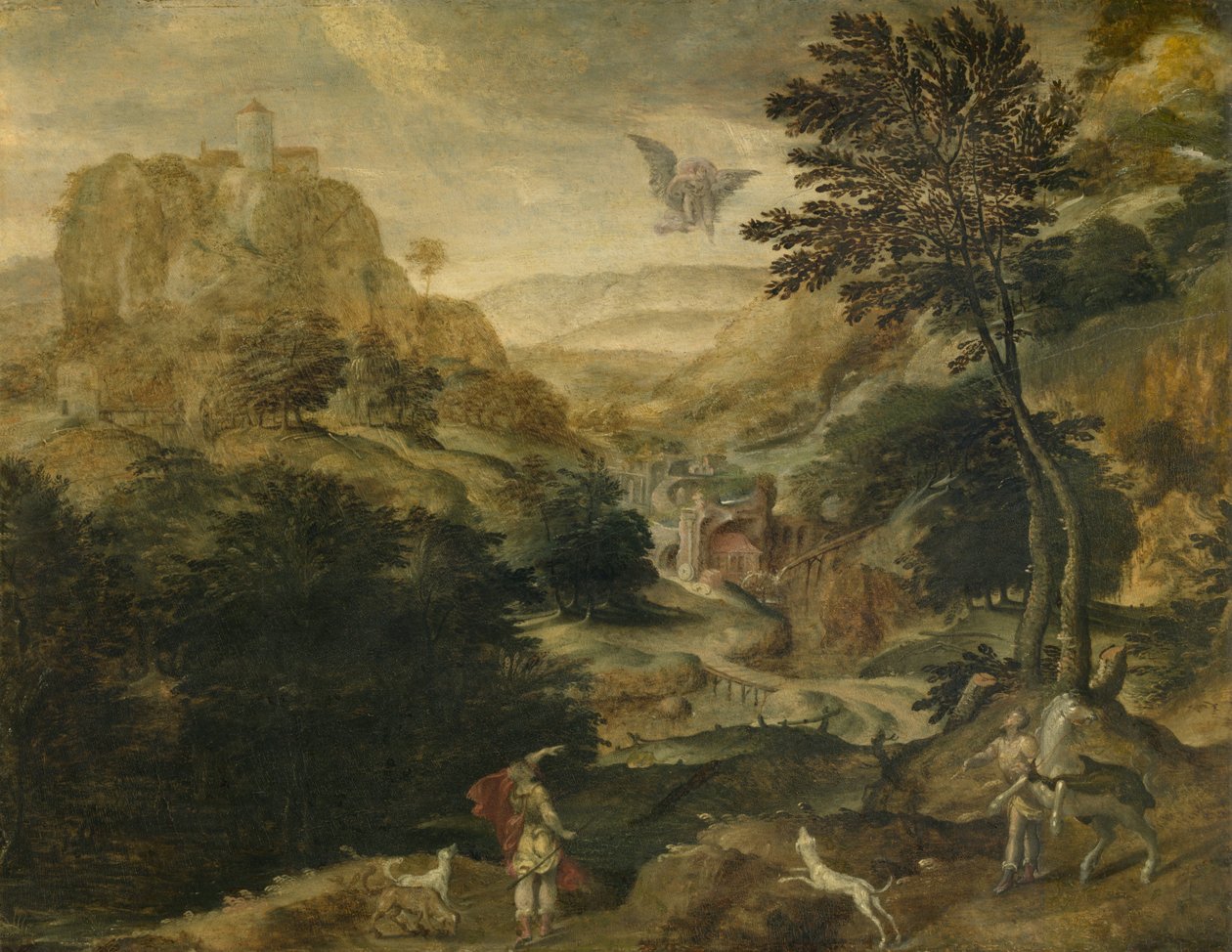 Rapto de Ganimedes de Paul Bril