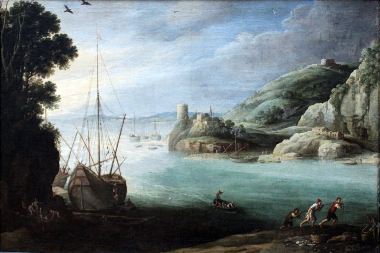 Litoral montanhoso de Paul Bril