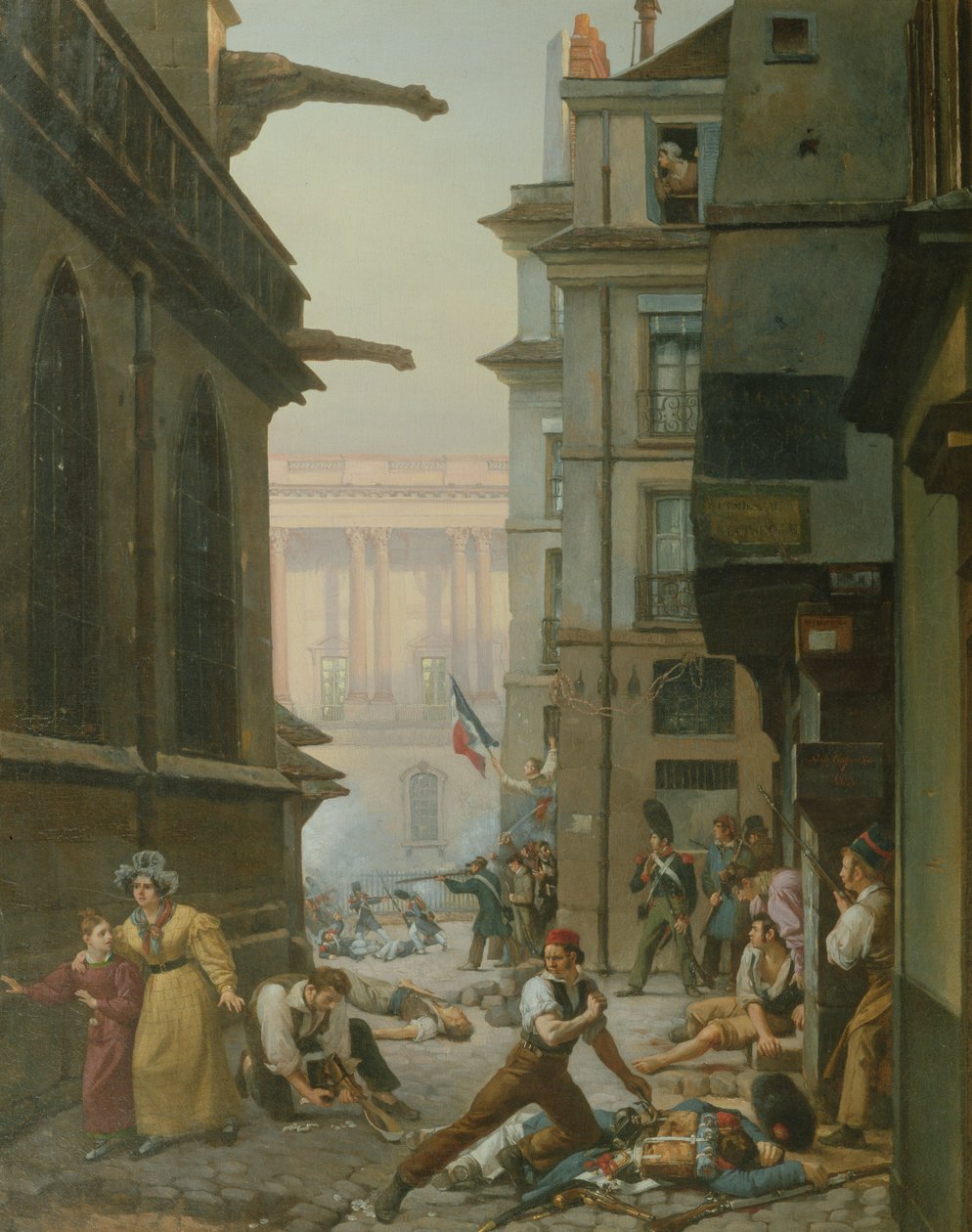 Episódio de 29 de julho de 1830, pela manhã de 1831 de Paul Carpentier