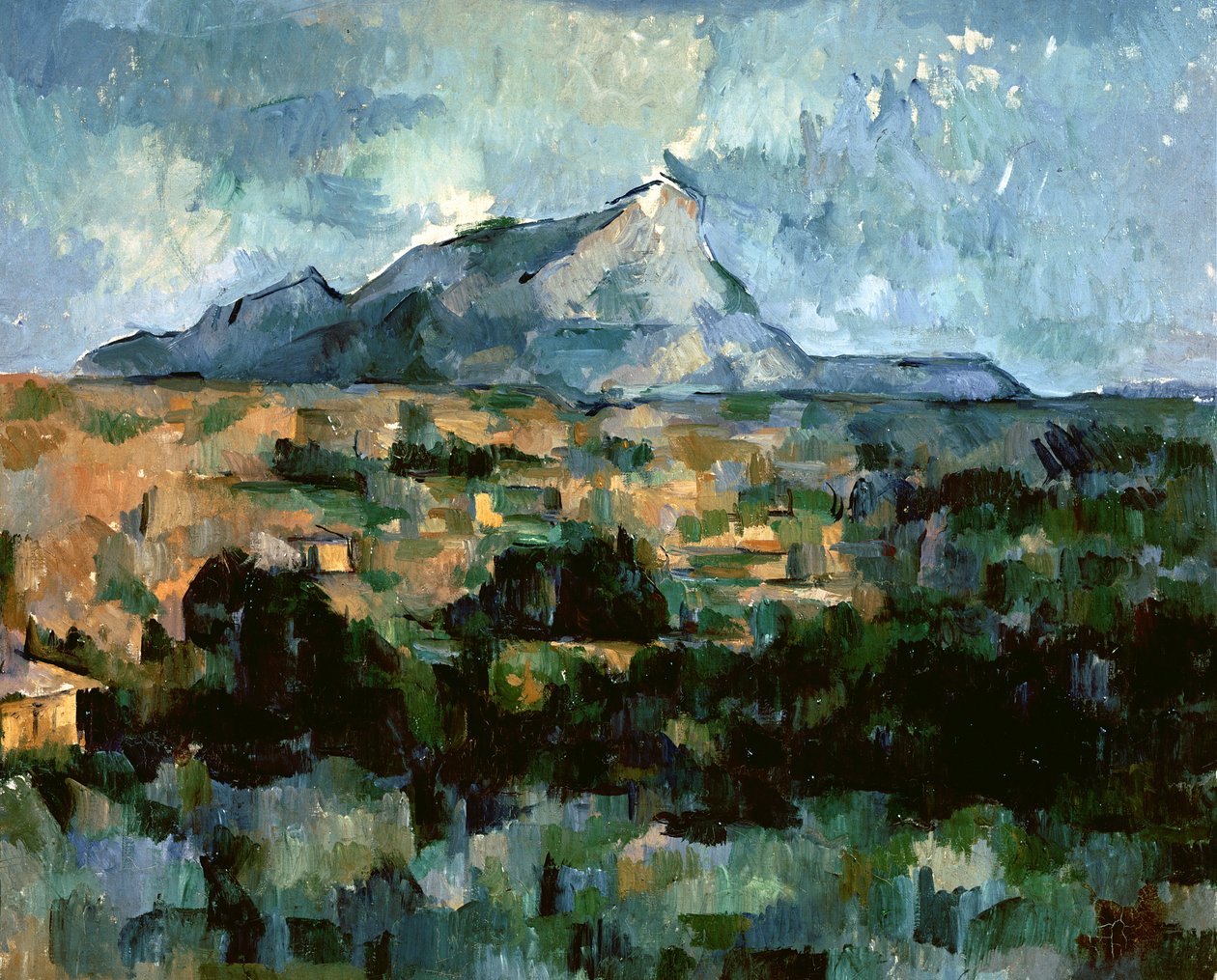 Montagne Sainte-Victoire, 1904-06 de Paul Cézanne