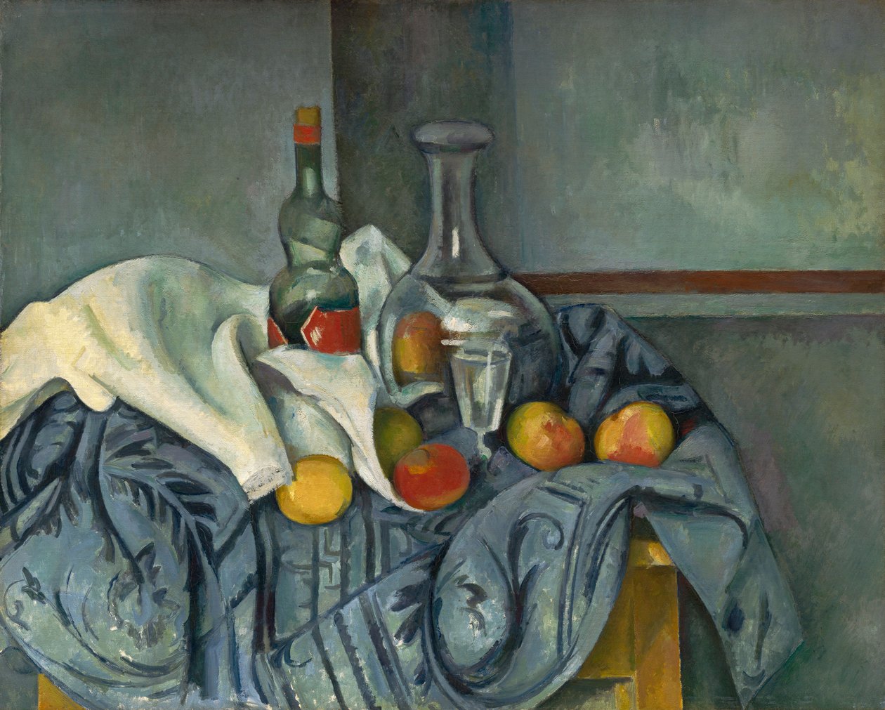 The Peppermint Bottle, 1893-95 de Paul Cézanne