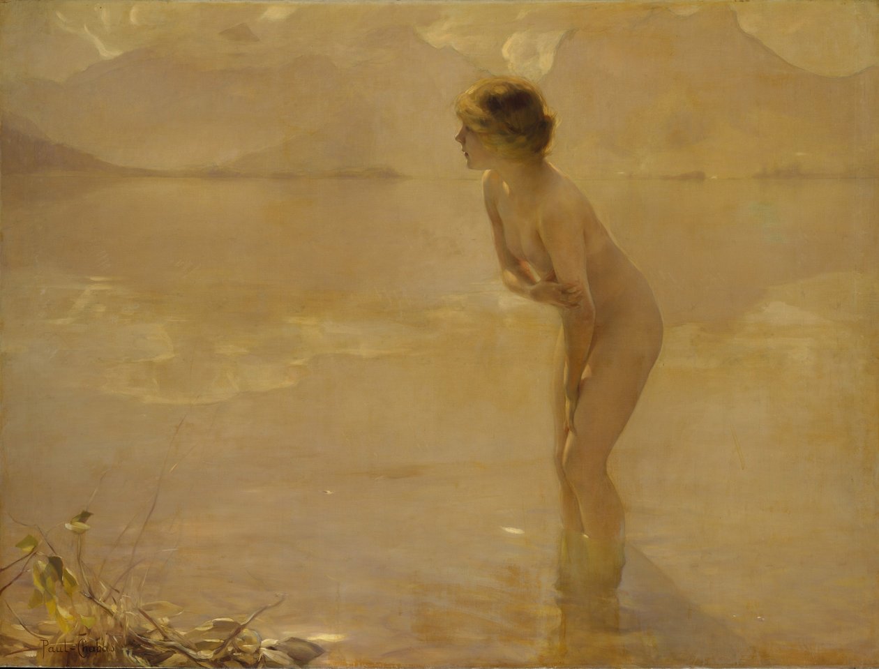 Manhã de setembro, c.1912 de Paul Emile Chabas