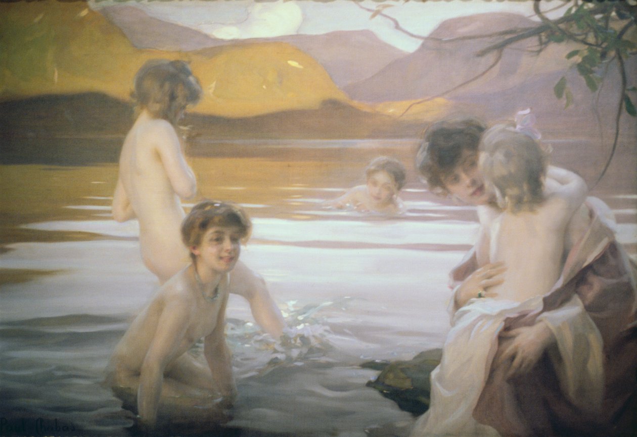 O primeiro banho de Paul Emile Chabas