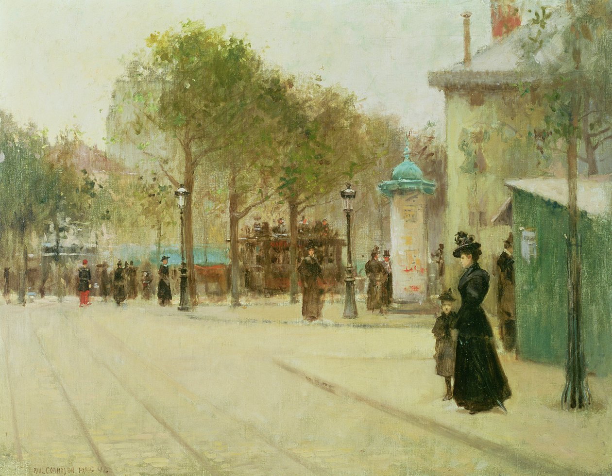 Paris, 1892 de Paul Cornoyer