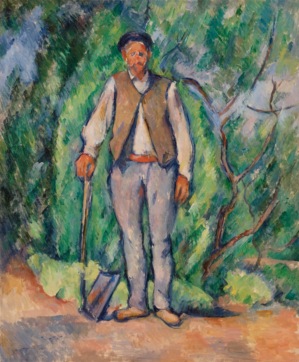 Jardineiro (o jardineiro) de Paul Cézanne