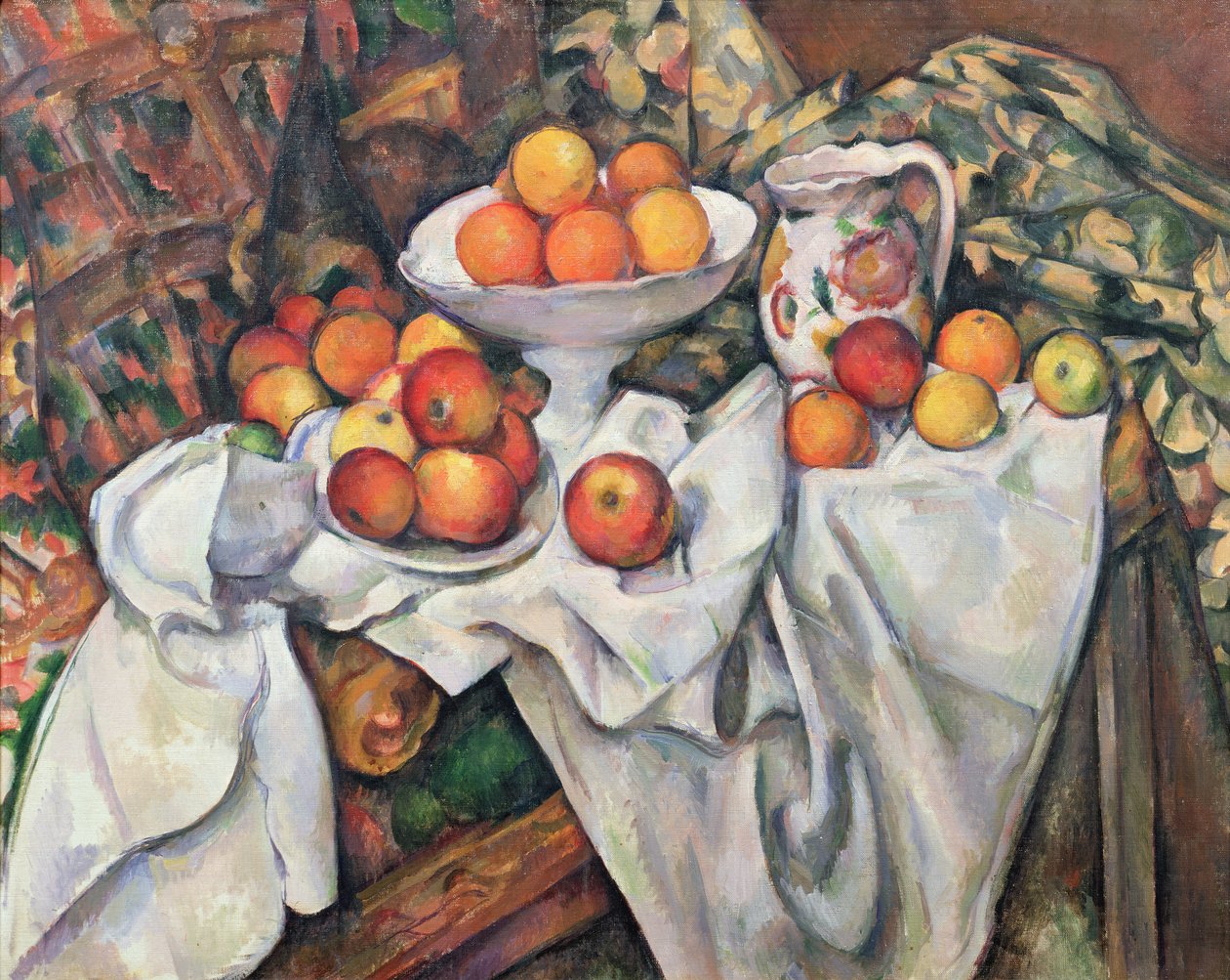 Maçãs e laranjas, 1895-1900 de Paul Cézanne