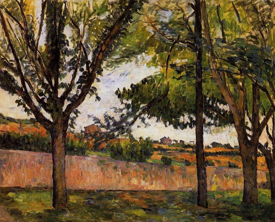 Na Jas de Bouffan de Paul Cézanne