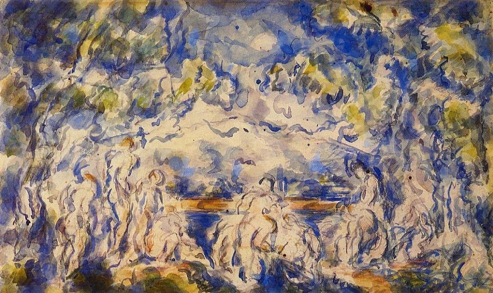 Banhistas de Paul Cézanne