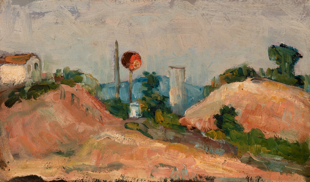 Banhistas, 1902-04 de Paul Cézanne