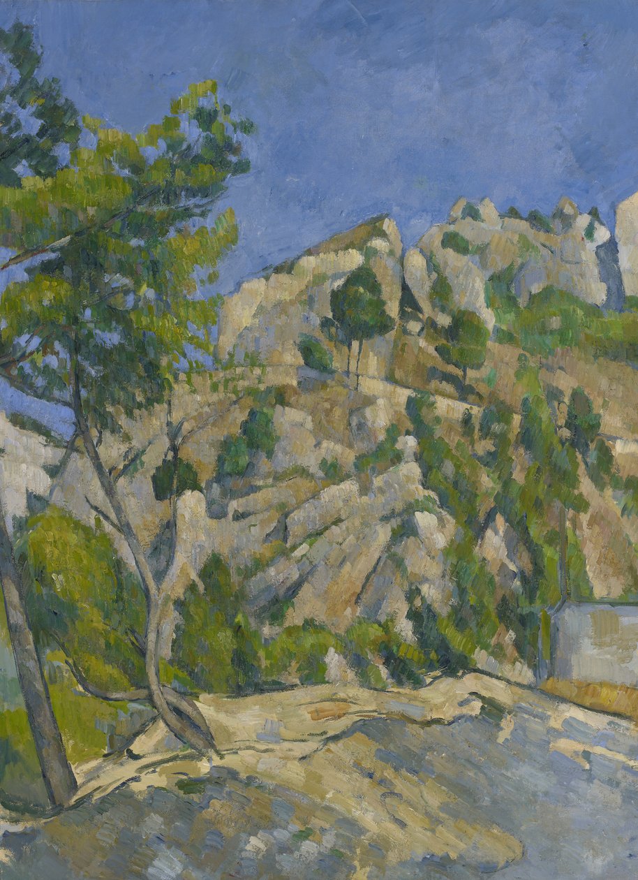 Fundo do Desfiladeiro, c.1879 de Paul Cézanne