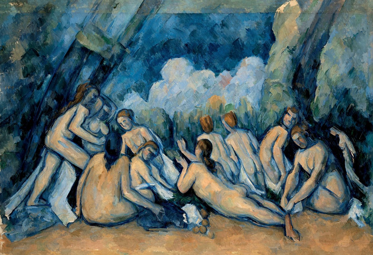 Os grandes banhistas de Paul Cézanne