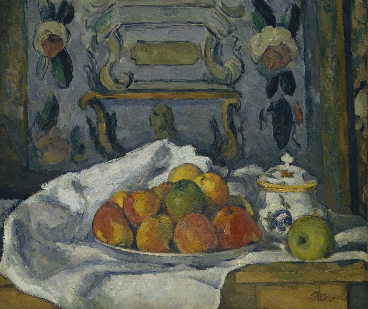 Prato de maçãs de Paul Cézanne