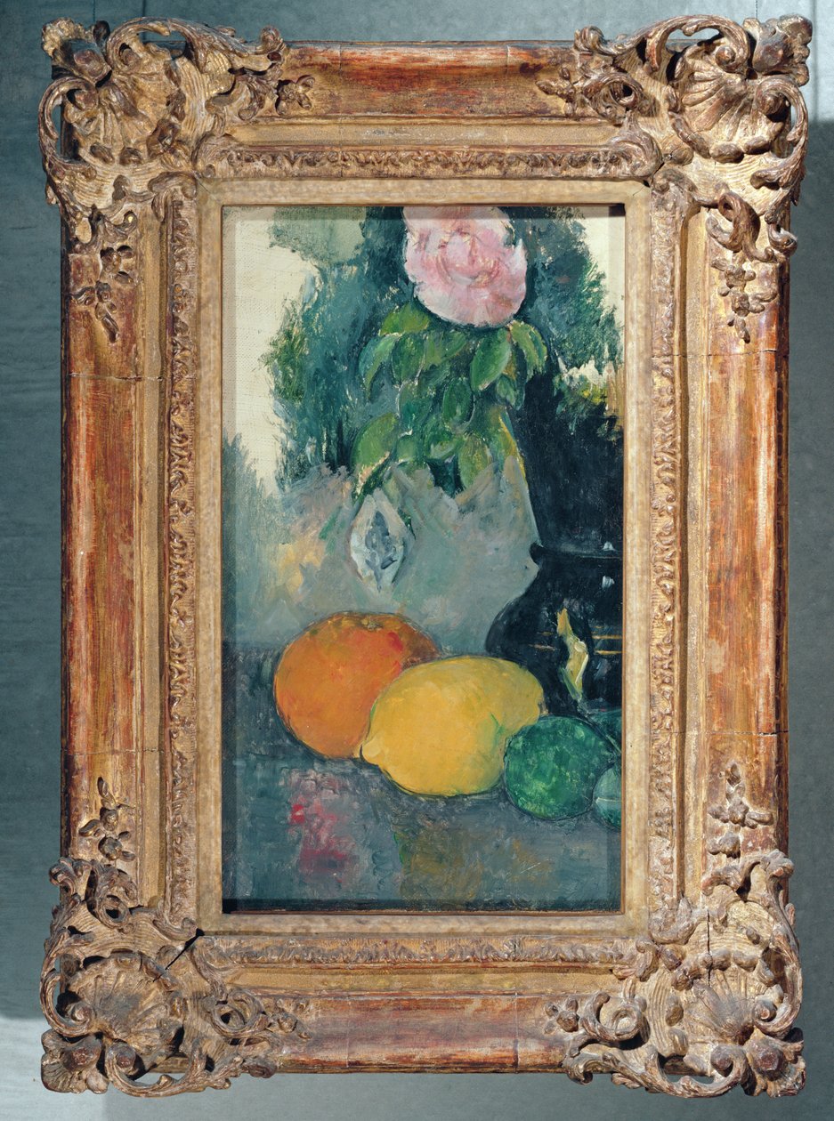 Flores e frutos, c.1880 (ver também 287552) de Paul Cézanne