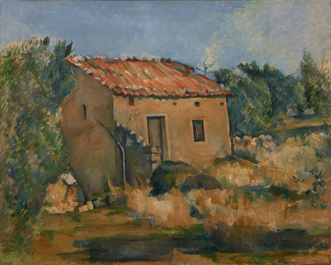 Casa abandonada perto de Aix-en-Provence de Paul Cézanne
