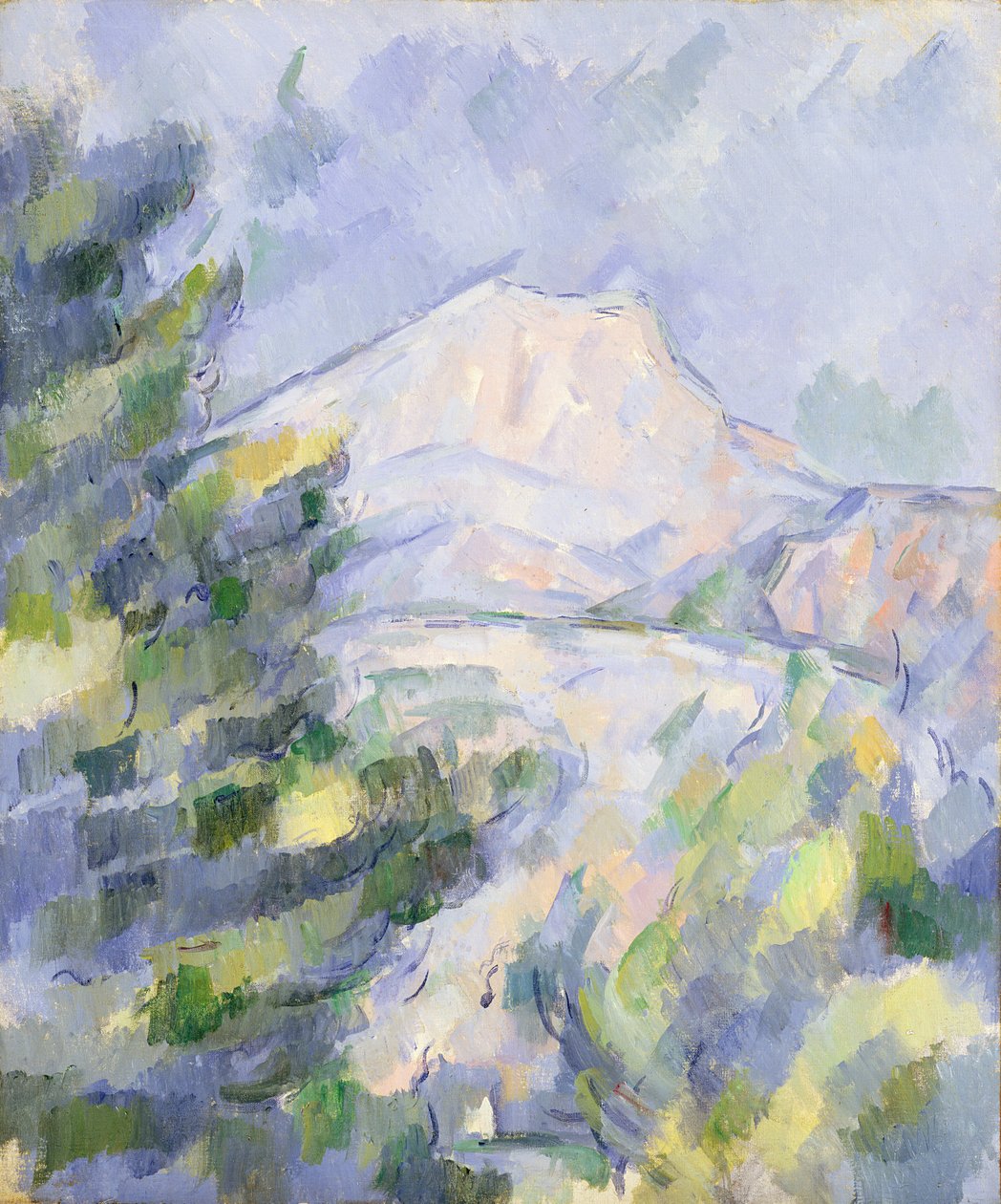 Mont Sainte-Victoire, c.1904-06 de Paul Cézanne